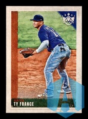 2022 Panini Diamond Kings Ty France #121 Seattle Mariners